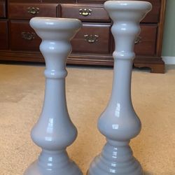 Farm House style Candle stick holders