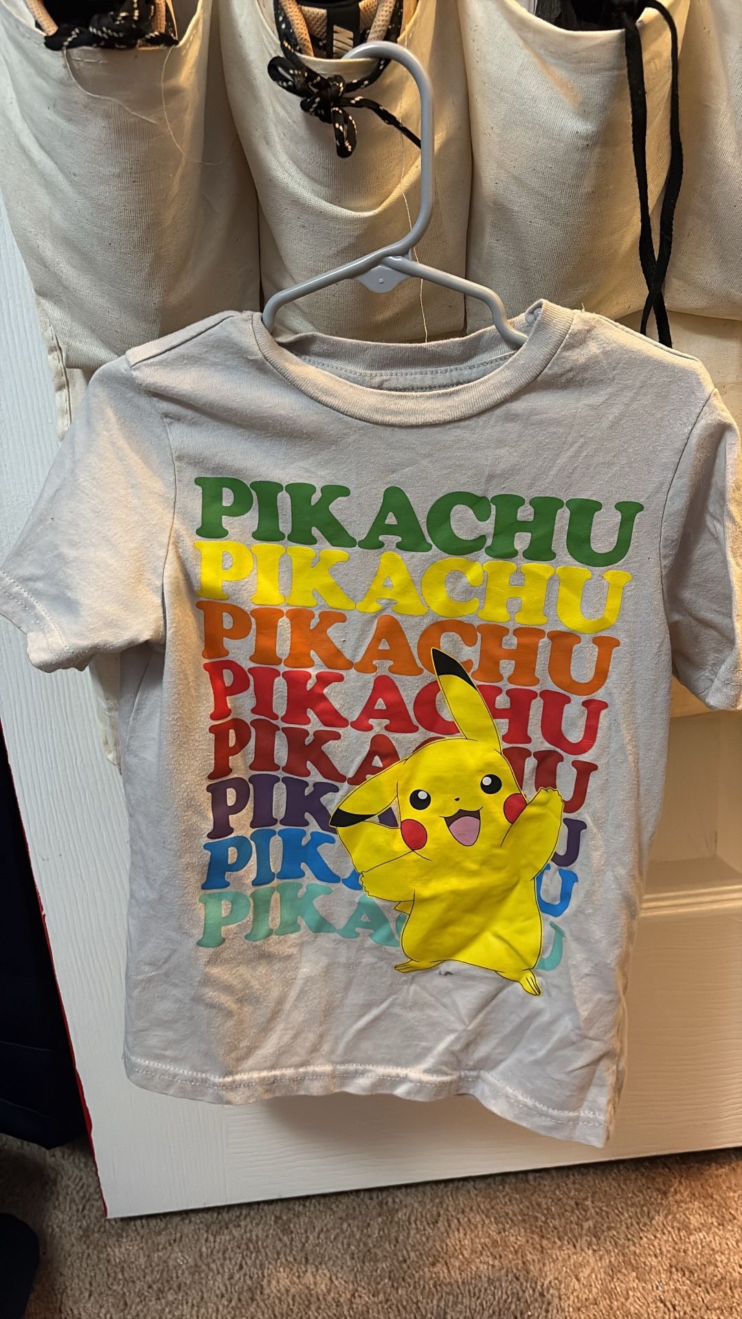 Boys Pikachu Shirt