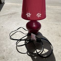 Small Pink Lamp