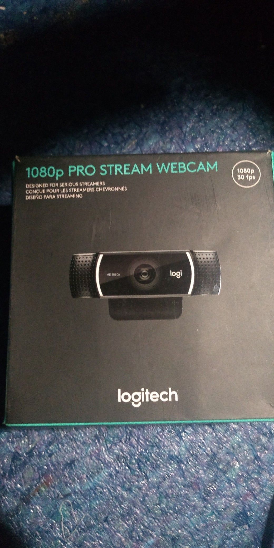 New Logitech 1080p pro webcam