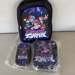 Backpack, Lunch Bag And Pencil Bag Combo 