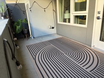 Outdoor Rug 6x9 - washable
