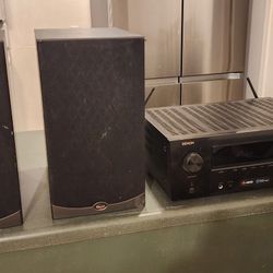 Klipsch Speakers With Denon 4k 60fps Receiver 