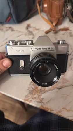 Mamiya Sekor Camera With Lens