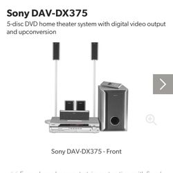 Sony DVD Home theater System