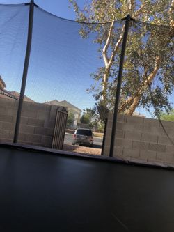 Almost New  Rectangle Professional Trampoline 