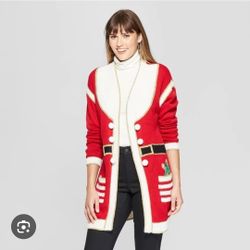 Christmas Gingerbread Cardigan Size M