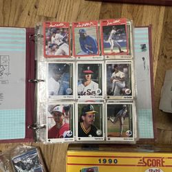 Topps, Fleer, Score Baseball, Football, Basketball, and Hockey Cards ⚾️  🏀 🏒 