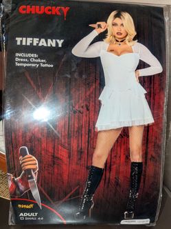 Chucky Tiffany Halloween Costume Adult Small