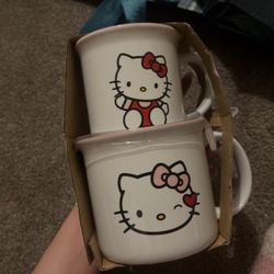 HELLO KITTY MUGS