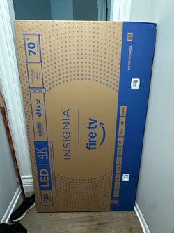70’ 4k TV (still in box)
