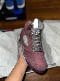 Jordan 5 burgundy for sell