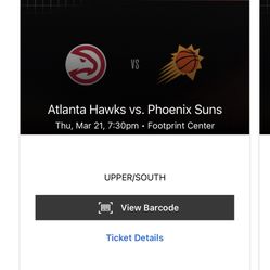 Hawks Vs Suns 