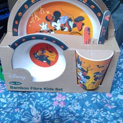Disney Bamboo Fiber Kid Set