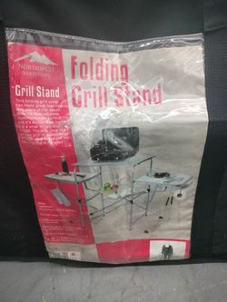 Folding Grill Table