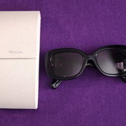 Prada Baroque Rectangle Sunglasses