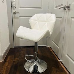 Adjustable Height Bar Stool (set Of 2)