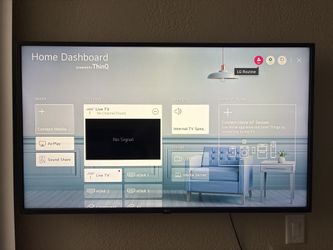 LG 50" 4K UHD Smart TV UN7300 – Great Condition
