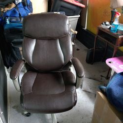 True Wellness Leather Office Chair 