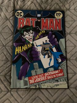 Batman Joker Wooden Plauqe
