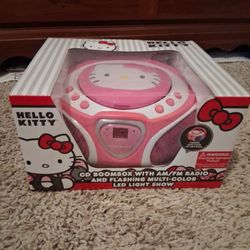 Hello Kitty CD Boombox 