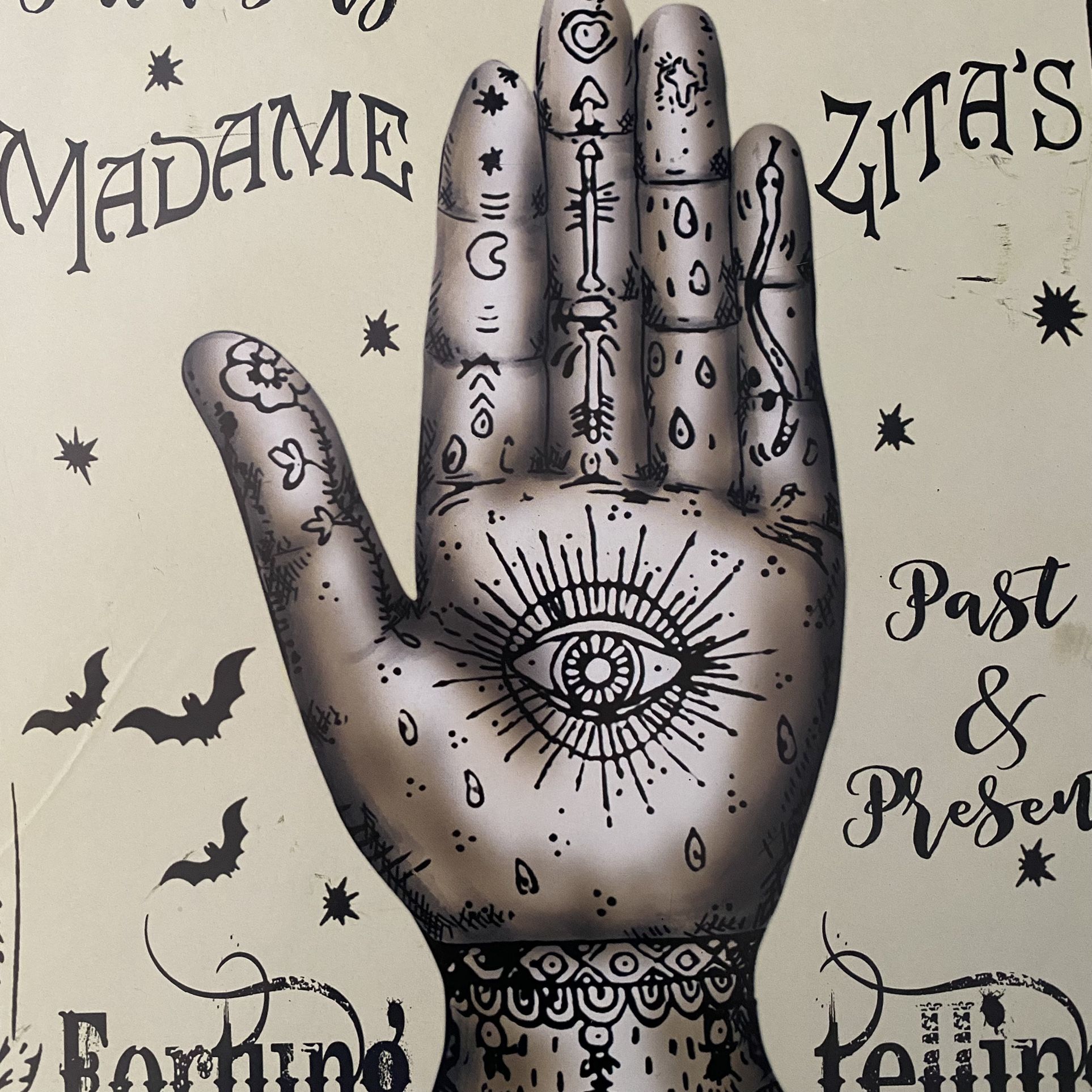 Whether You Read Palms or do Henna or Simply Like Mystical Items, This Is Just a Charming Palmist Sign With The “All Seeing Eye”