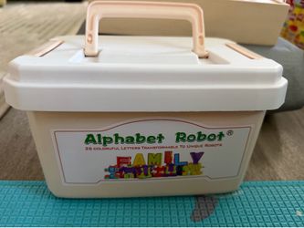 Alphabet Robot 26 Colorful Letters Transformable Robots