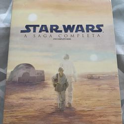 Star Wars: The Complete Saga…. filme bluray Star Wars saga completa, 9 cds