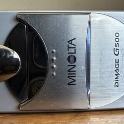 Minolta Dimage G500 Silver 5MP 3x Optical Zoom 1.5" TFT Compact Digital Camera