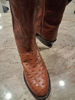 Tony Lama OSTRICH BOOTS size 12