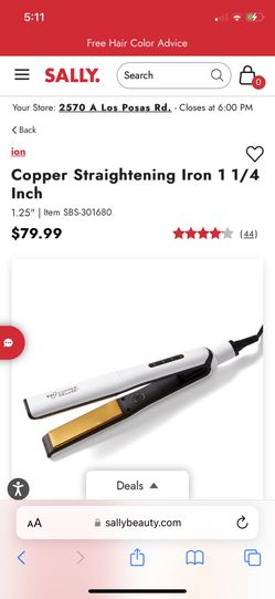 Ion Copper Deluxe Iron