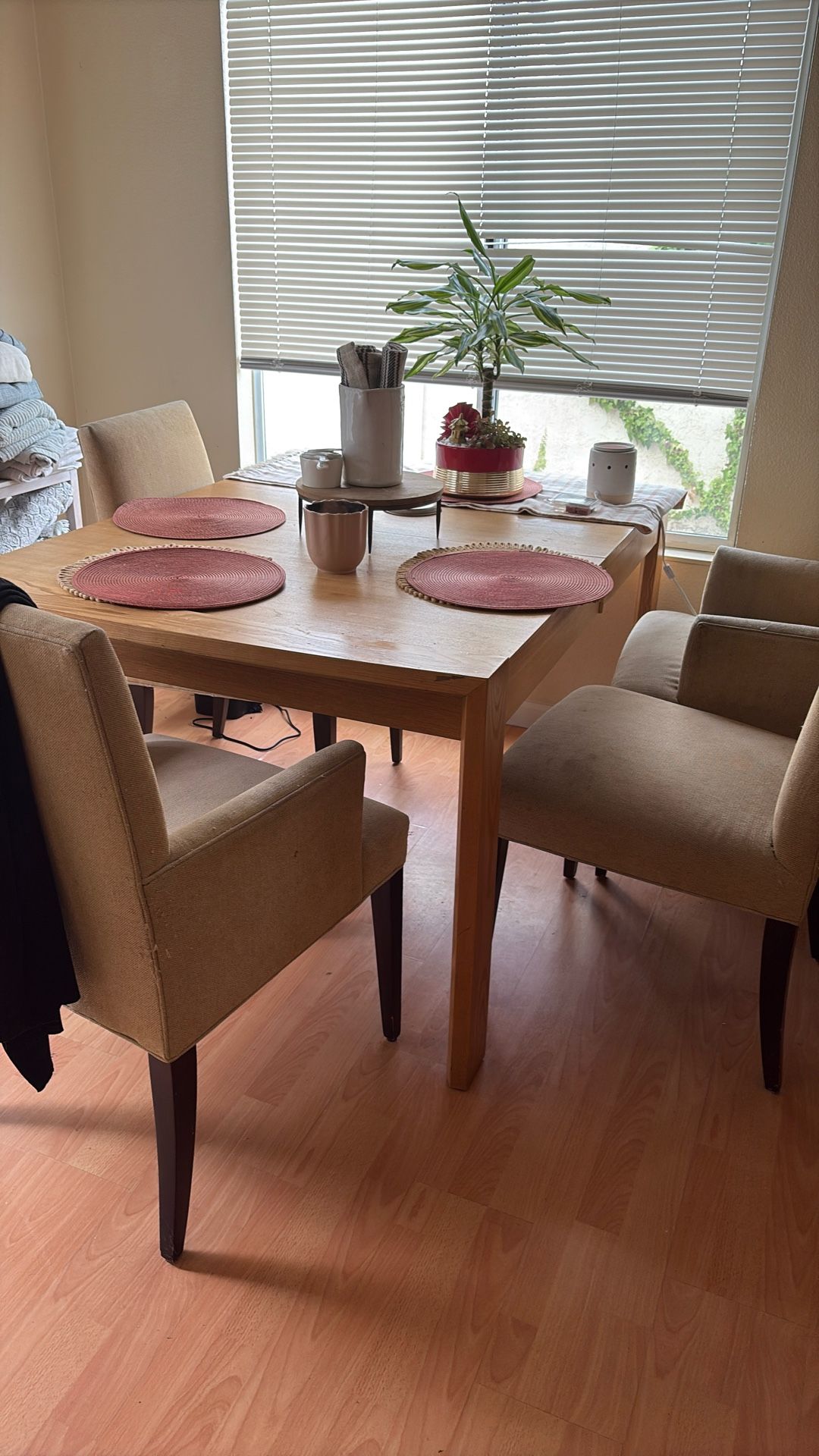 Free Table Chairs Need Cleaning   