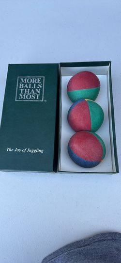 More balls than most soft juggling balls