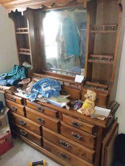 Big dresser with mirror