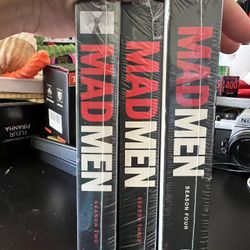 Madmen Series dVD Sealed Seasons 1, 2, 3, And 4