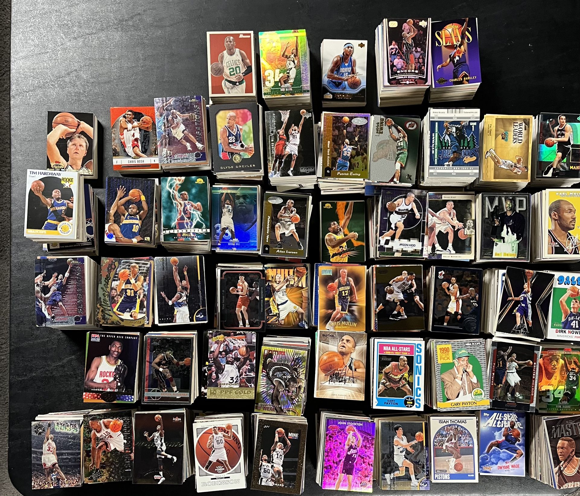 Huge Sports Card Collection Baseball Basketball Football 170k+