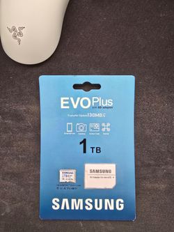 Samsung EVO Plus 1TB Micro SD Card for Nintendo Switch, Steam Deck, handheld console camera drone etc
