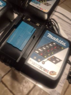 MAKITA 18V BATERY CHARGER NEW  45$EACH