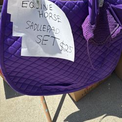 Saddle Pad Set