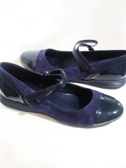 Blue Cole Haan Mary Jane flats Sz 8.5