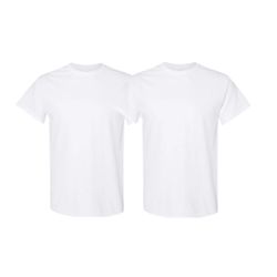 Two Plain White Shirts