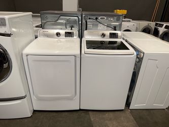 SAMSUNG XL CAPACITY WASHER DRYER ELECTRIC SET FREE DELIVERY