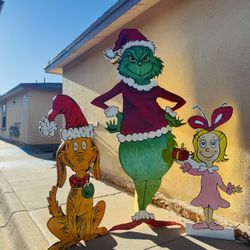 Grinch, Max And Cindy Lou 