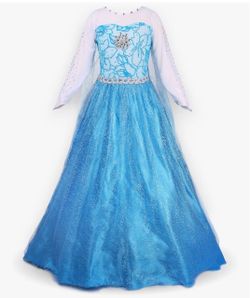 Elsa Frozen Princess Costume Dress