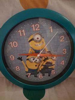 Minions wall clock