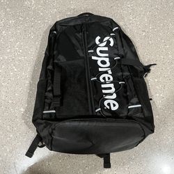 Supreme - Backpack (SS17) - Black - Used
