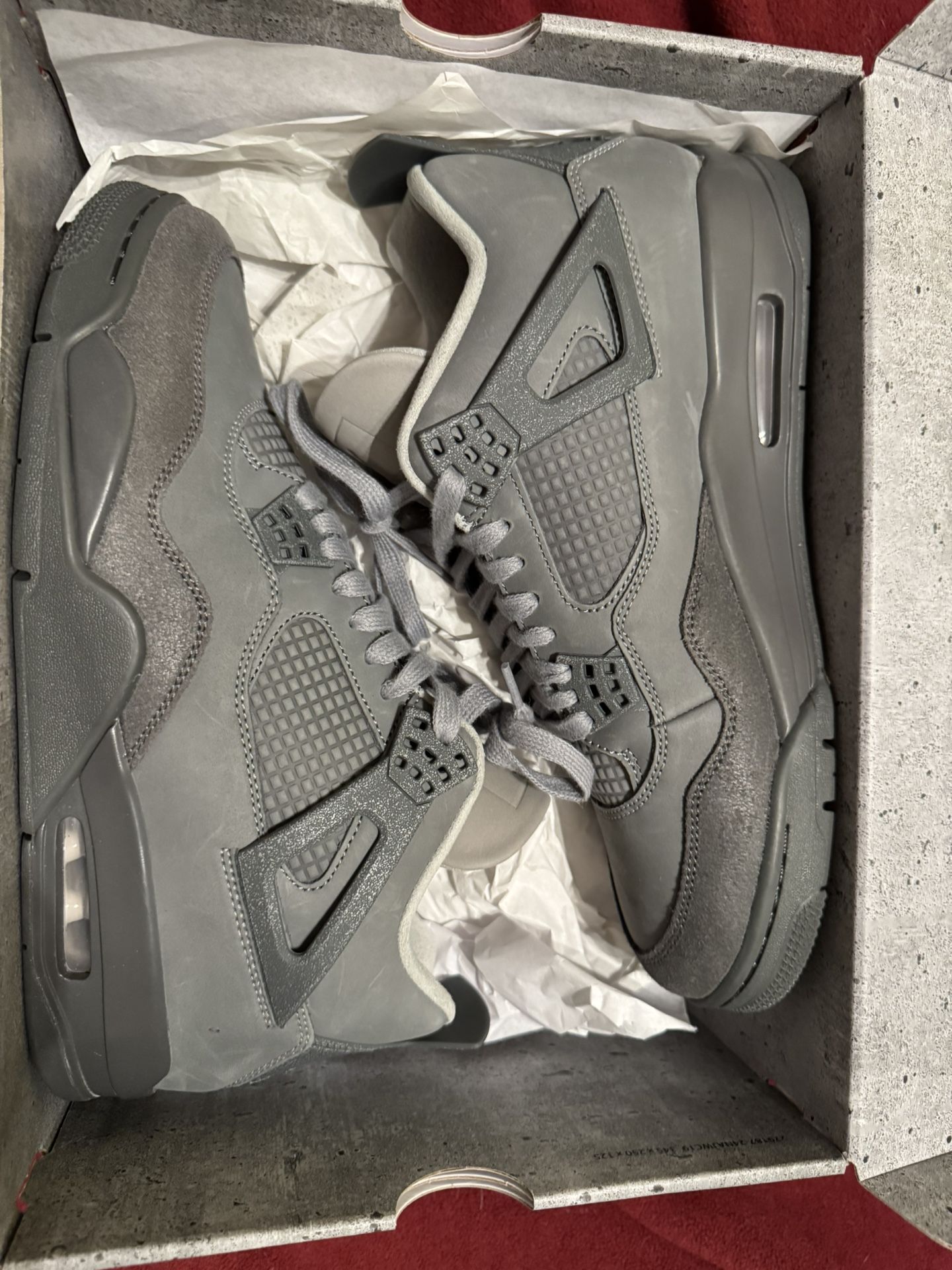 Jordan 4’s Wet Cements Size 11 Brand New In Box