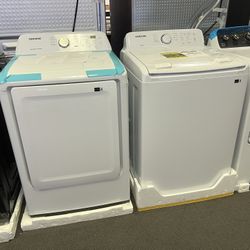 Samsung White Washer And Dryer Set