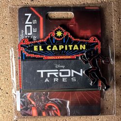 Disney DSSH DSF Tron Ares El Capitan Theatre Marquee LE 400 Pin