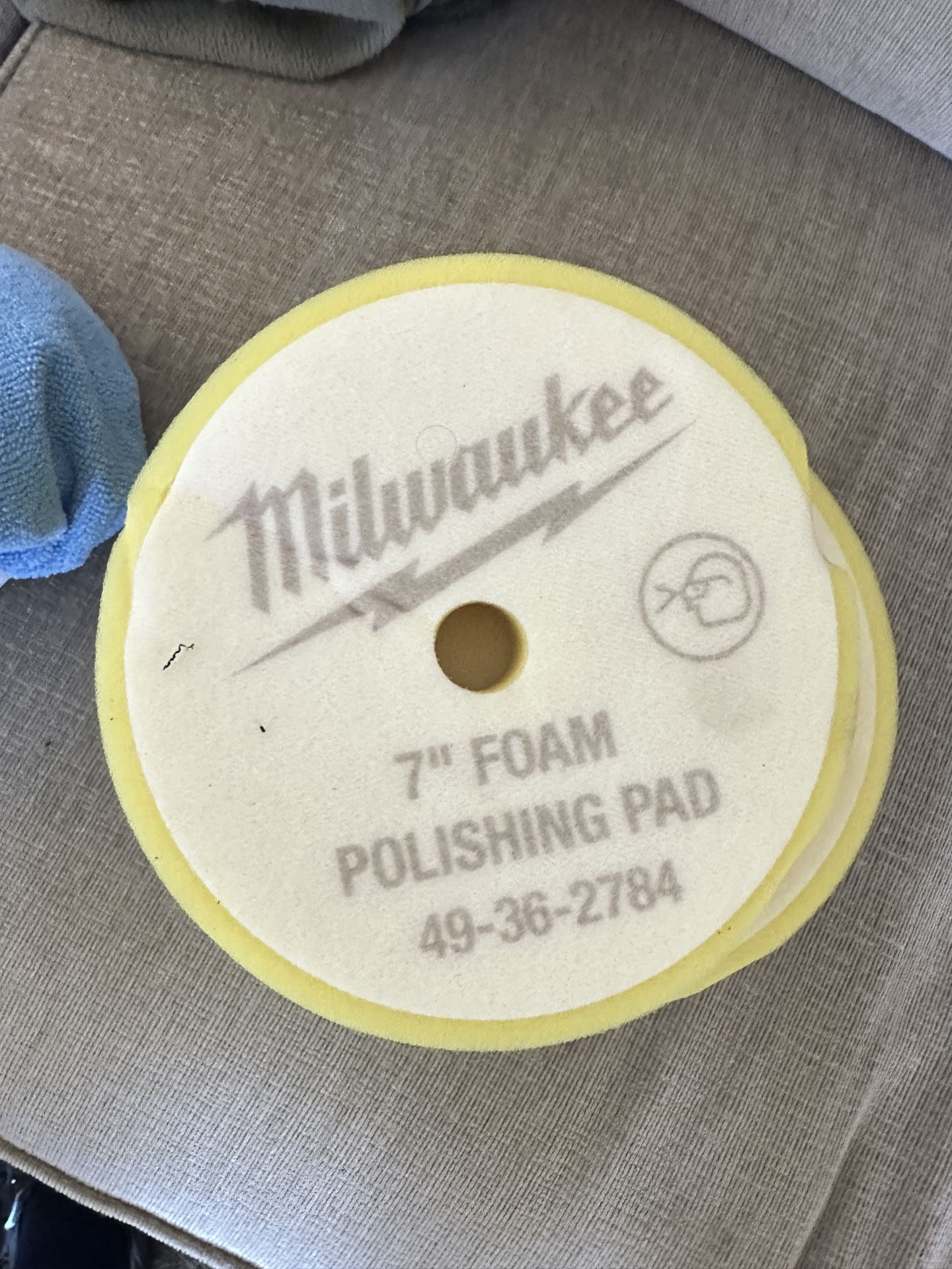 Milwaukee 7” Polishing Pad